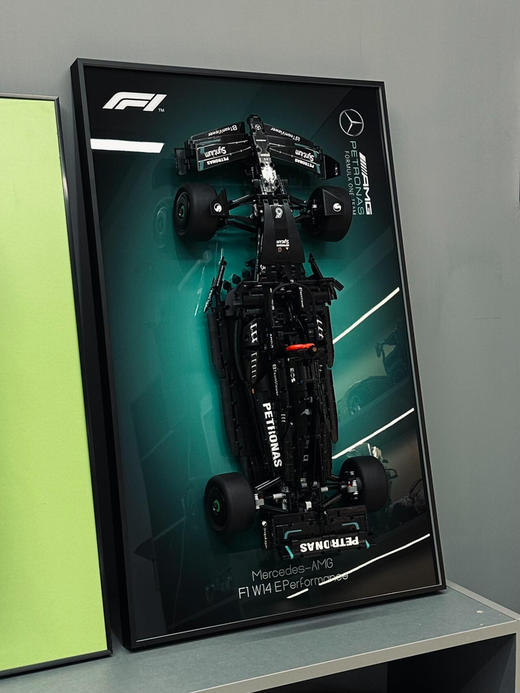 ⏰全款提奔驰❗ 乐高同款1:10大比例还原真车【梅赛德斯奔驰F1积木赛车】  某宝同款1000+，新年礼物开团到手 68.9元 ❗ 商品图3