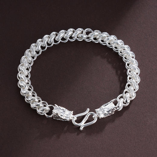 子佩集S999银【龙吟雪霁】手链纯银【YHSL008】2501 商品图1