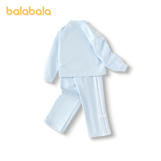 【商场同款】巴拉巴拉童装女童套装2025春装新款两件套蝴蝶结蕾丝 商品图2