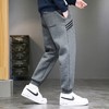 秋冬新款加绒加厚百搭时尚男式休闲裤保暖户外运动束脚长裤 商品缩略图2
