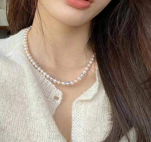 6mm-7mm akoya项链 商品图4