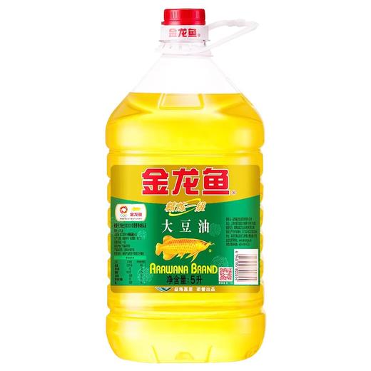 金龙鱼精炼一级大豆油 5L/桶 商品图0