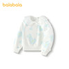 巴拉巴拉童装儿童卫衣女童印花翻领上衣2025新款春装 商品缩略图0