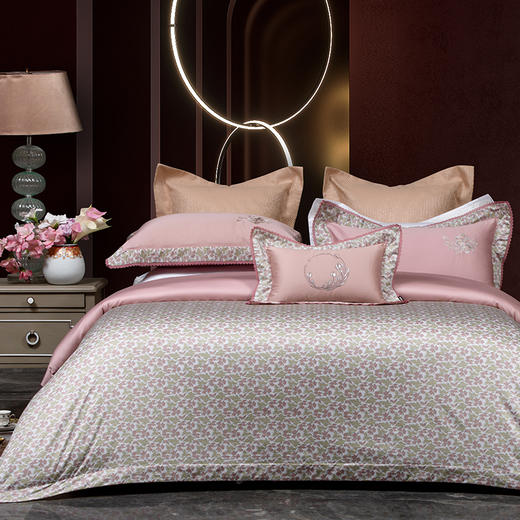 多喜爱 全棉新绒棉印花四件套洛姿 商品图3