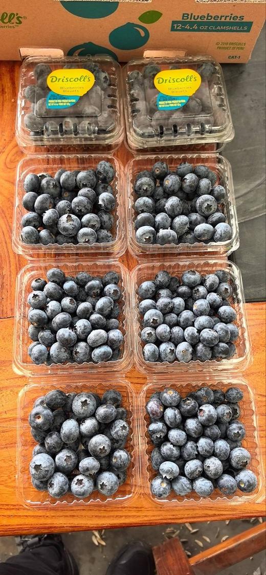 【新鲜】水果蓝莓怡颗莓16+，125克/盒，纯甜 商品图0