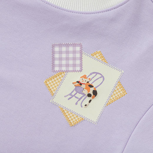 巴拉巴拉童装女童卫衣假两件上衣2025春新款休闲装 商品图3