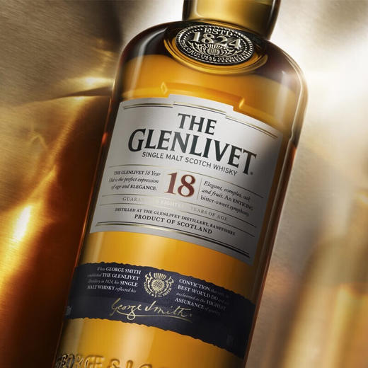 【有税版】格兰威特18年苏格兰单一麦芽威士忌 700ml 商品图5