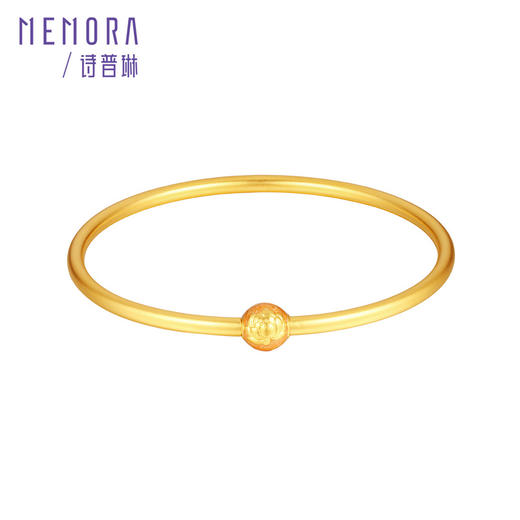 万花系列黄金手镯 足金百搭蝴蝶镯子女士礼物【按克计价黄金1】MEMORA诗普琳GW327001 商品图13