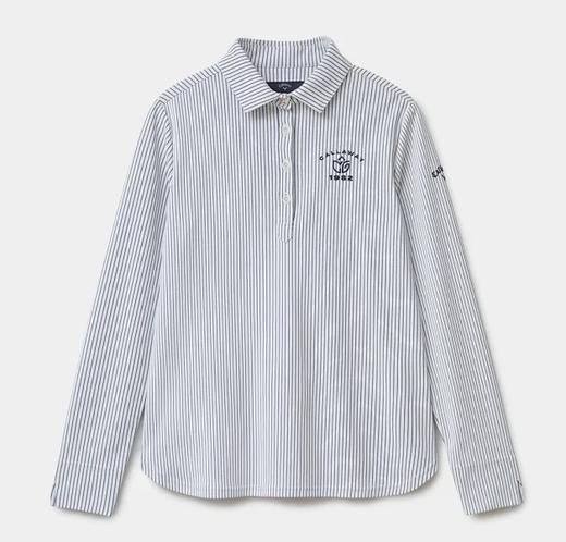 日本官网callaway竖条纹 速干 防晒 吸汗 女款竖条纹长袖秋款T恤 商品图10