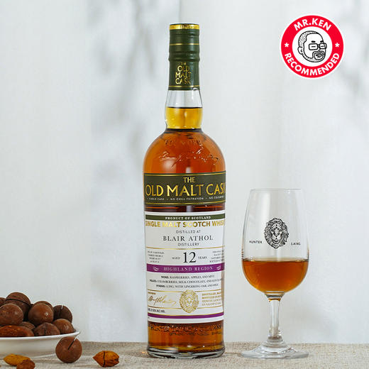 亨特梁-布莱尔.阿苏2010-12年雪莉单桶单一麦芽威士忌（老麦芽桶系列） 商品图2