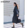 oldcolour春季新款韩系休闲简约气质宽松显瘦风衣外套女Q110405A1 商品缩略图2