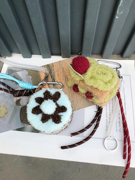 <曾小咸推荐> 樱桃抹茶毛绒挂件 商品图4