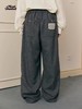 mostwantedlab彩虹/M2434102/条纹毛呢基础休闲西装裤 商品缩略图0