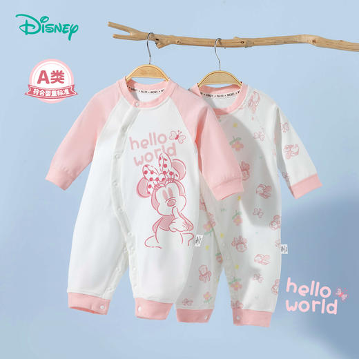 迪士尼女童2025春季四季卡通侧开连体衣ZD1EL002 商品图0