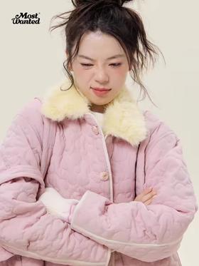 mostwantedlab彩虹/M2434133/小花绗缝轻便内胆棉服