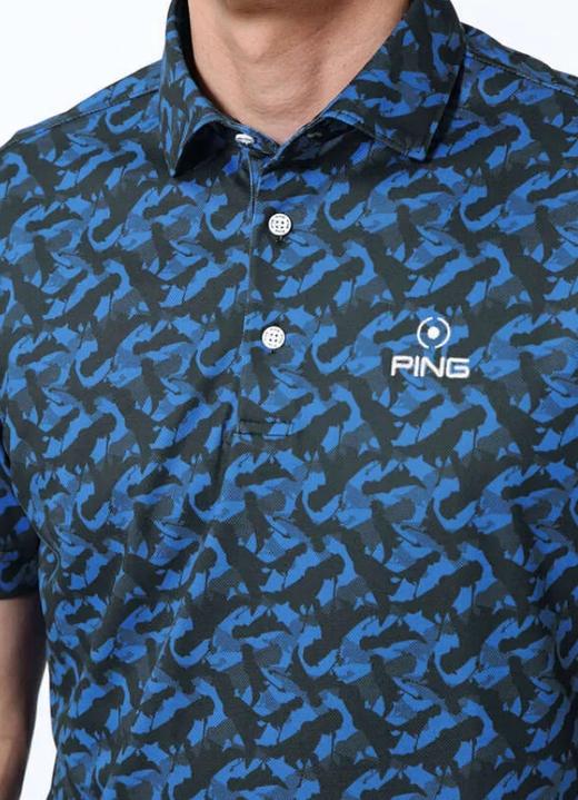 PING高尔夫Polo短袖 日本Kanoko面料防晒速干 商品图4