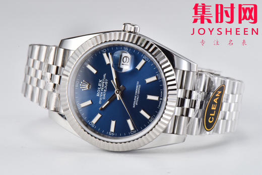 C厂劳力士日志型41mm 蓝色盘 3235机 五珠链 904L钢 男士腕表 商品图1