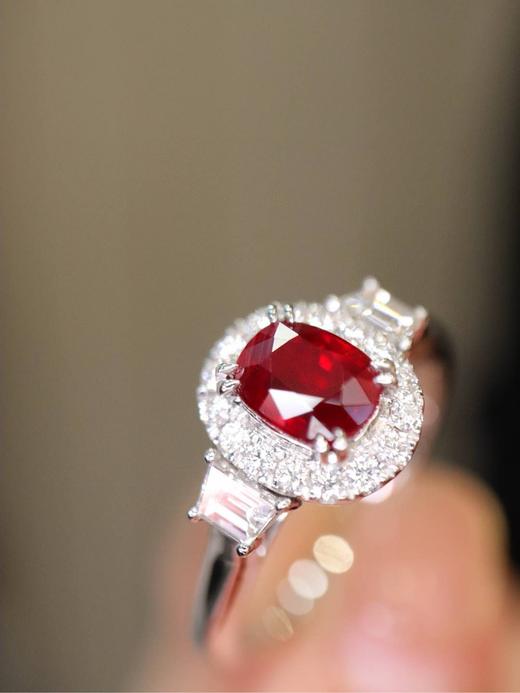 1.02ct刻面红宝石戒指 商品图2