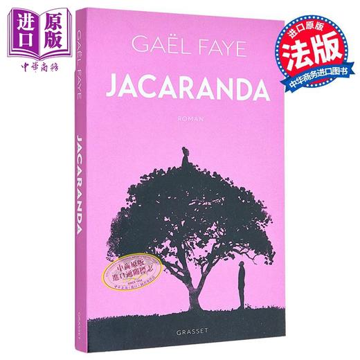 【中商原版】【法文版】小小国作者新作 蓝花楹 2024年雷诺多文学奖获奖作品 Jacaranda 法文原版 Gael Faye 历史小说 商品图1