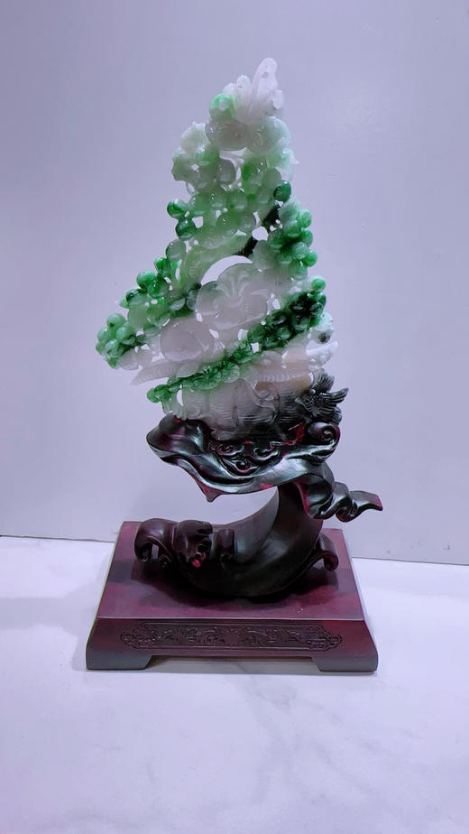 620783翡翠摆件【一览富贵】 商品图3