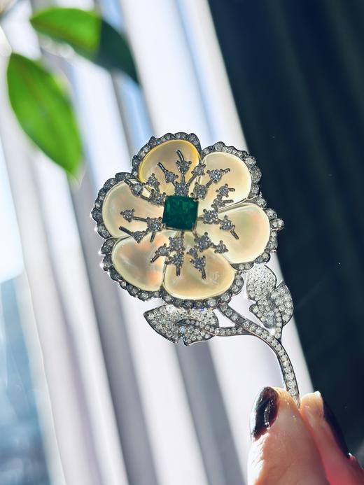 贝母胸花「花朵」 商品图0