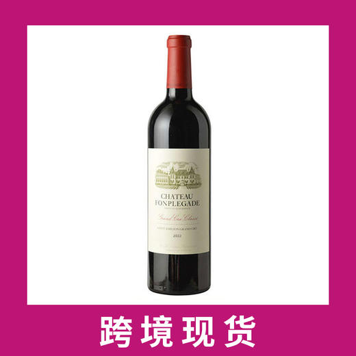 枫嘉庄园干红葡萄酒2022 Chateau Fonplegade, Saint-Emilion Grand Cru, France 商品图0