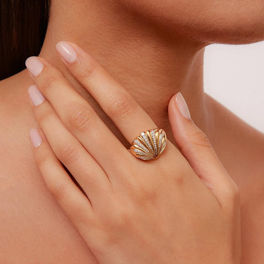 订购8周到｜Yvonne Leon-Chevalière Coquillage-海音 戒指［法国设计师］ 商品图0