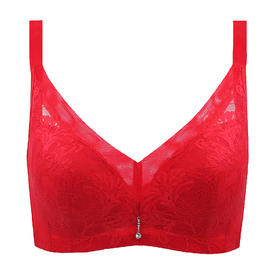 贝佳人新品无钢圈深V聚拢文胸立体薄棉杯包容全罩杯内衣女薄款BW952003