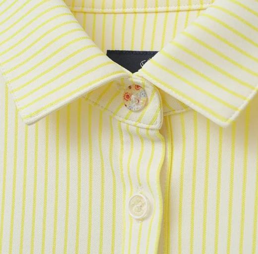 日本官网callaway竖条纹 速干 防晒 吸汗 女款竖条纹长袖秋款T恤 商品图3