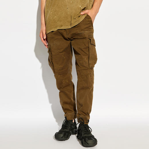 DSQUARED2 男士棉质运动休闲裤 棕色 S74KB0950 S39021 728 商品图1