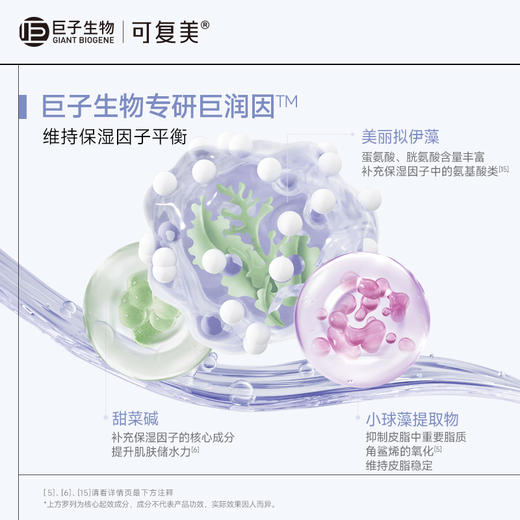 可复美透明质酸钠藻萃盈润保湿次抛精华液1.5ml*30支/盒（吨吨次抛）（效期至26年7月） 商品图4