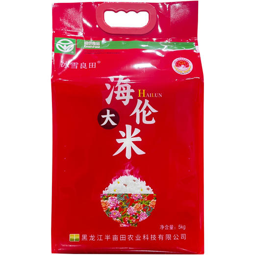 【冰雪良田】海伦大米六面砖红袋5kg 商品图0