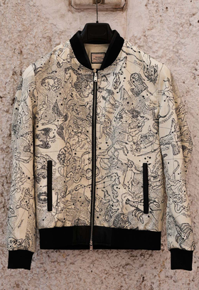 MAISON PALMISTE 飞行员夹克-星座地图