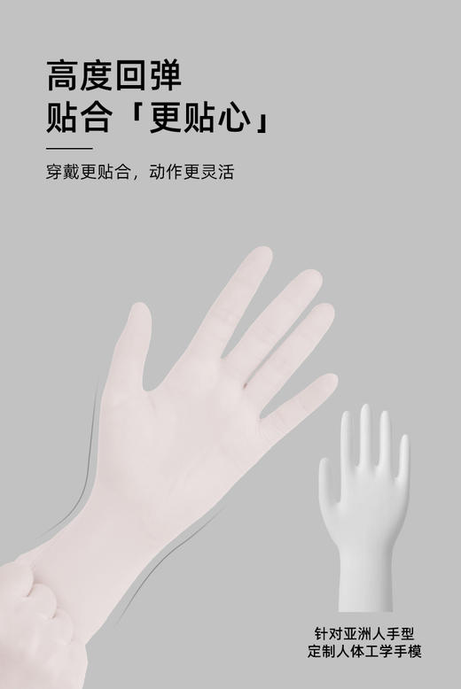 🔥【秉秀丁腈手套（耐用型）】👏翻盖设计 轻松翻开，随时抽取更加方便便捷，🥰更好的避免了浪费和污染！ 商品图9