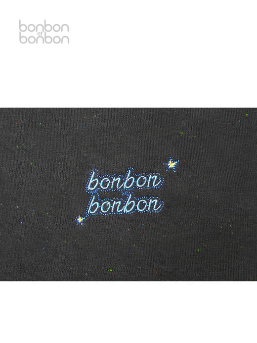 趣味彩点logo连帽卫衣套装 商品图2