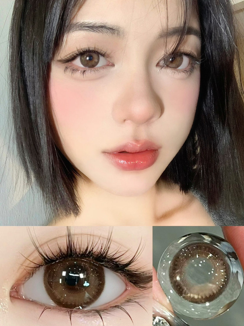 leenscolor  星河浪漫 镜片直径：14.2mm 着色直径：13.8mm 0-1000度【有525.575】 美瞳