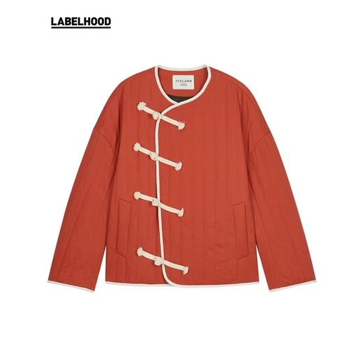 【THE LAWN×LABELHOOD】蕾虎联名25早春半月型中式工装棉夹克女 商品图0