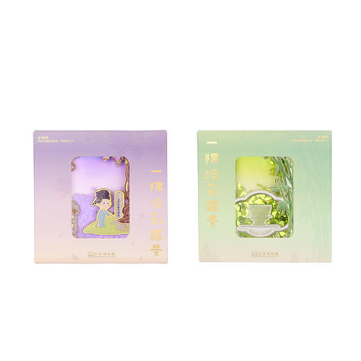 苏州博物馆 一隅流彩框景冰箱贴 商品图4