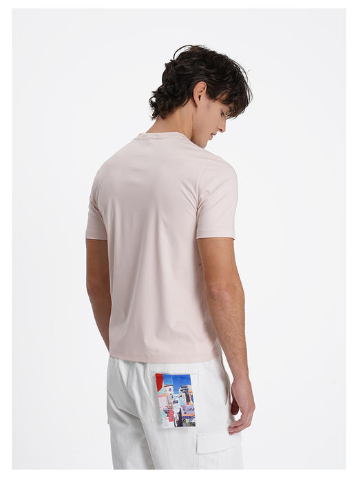 callisto粉色纯棉短袖T恤 商品图4