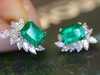 2.27ct刻面祖母绿耳钉 商品缩略图1