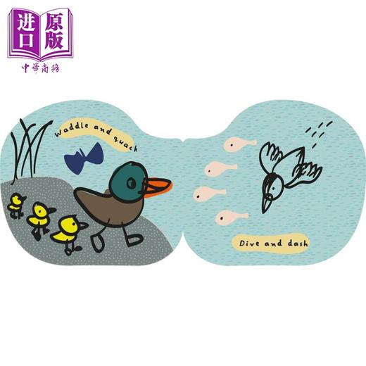 【中商原版】洗澡书 鸭子 Duck & Friends 英文原版 低幼亲子绘本 幼儿图画书 儿童活动与玩具书 游戏书 宝宝书 进口童书 商品图1