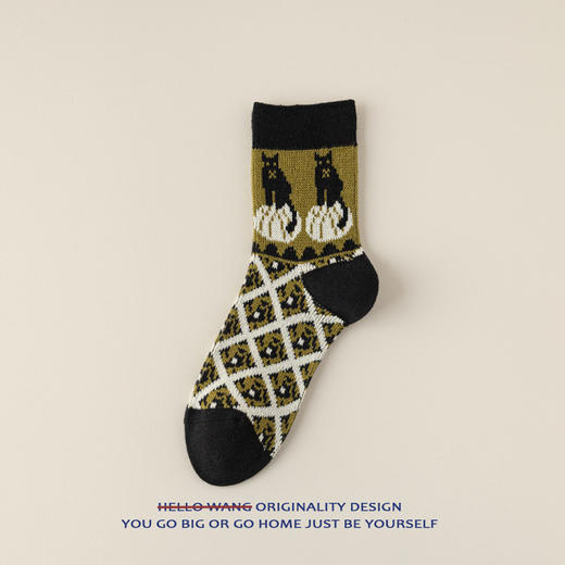 2025春季新款民族风无骨短筒袜 商品图8