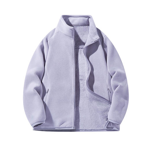 幸运鹿  防风立领加厚抓绒衣 8806 商品图7