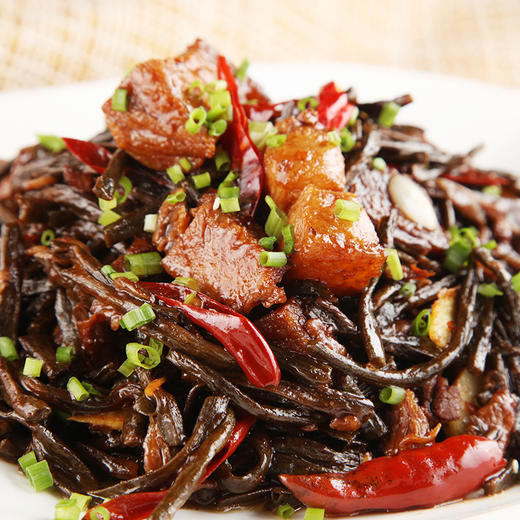 【供销优选】徽州干豆角 农家自制干豆角 豇豆干脱水蔬菜干200g 商品图4