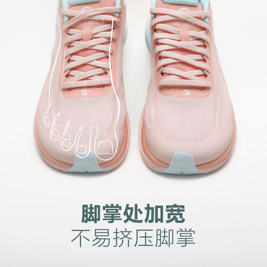 AVOCCO翱戈蜂鸟三代宽楦缓震厚底慢跑鞋男女同款马拉松跑鞋 商品图2