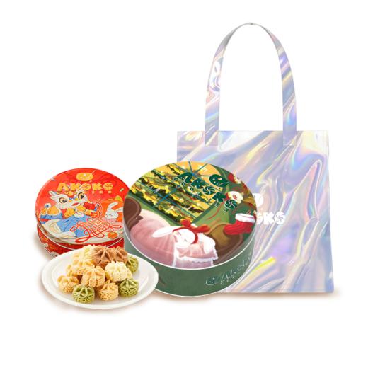 AKOKO经典小花曲奇大礼包720g（赠镭射袋）【G】 商品图2