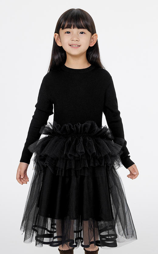 jnby  25年春款  长袖毛衫连衣裙  1P1G12900 商品图3