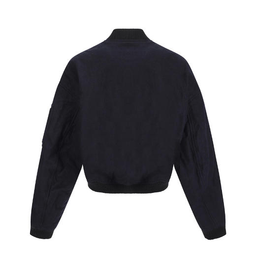 DSQUARED2 男士字母徽标印花拉链棉服 深蓝色 S71AN0563 S44216 477 商品图1