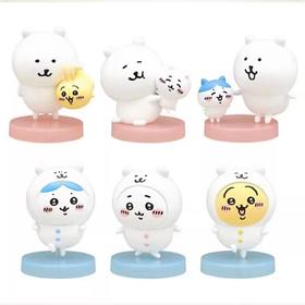 Chiikawa&nagano 吉伊卡哇&自嘲熊 公仔 6只/盒 盲盒