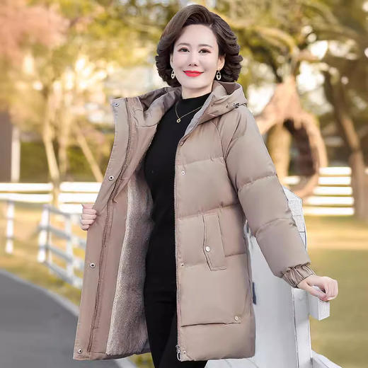 【冬装外套棉服中年妈妈装】中老年女装棉袄秋冬季新款棉衣加绒加厚 商品图0
